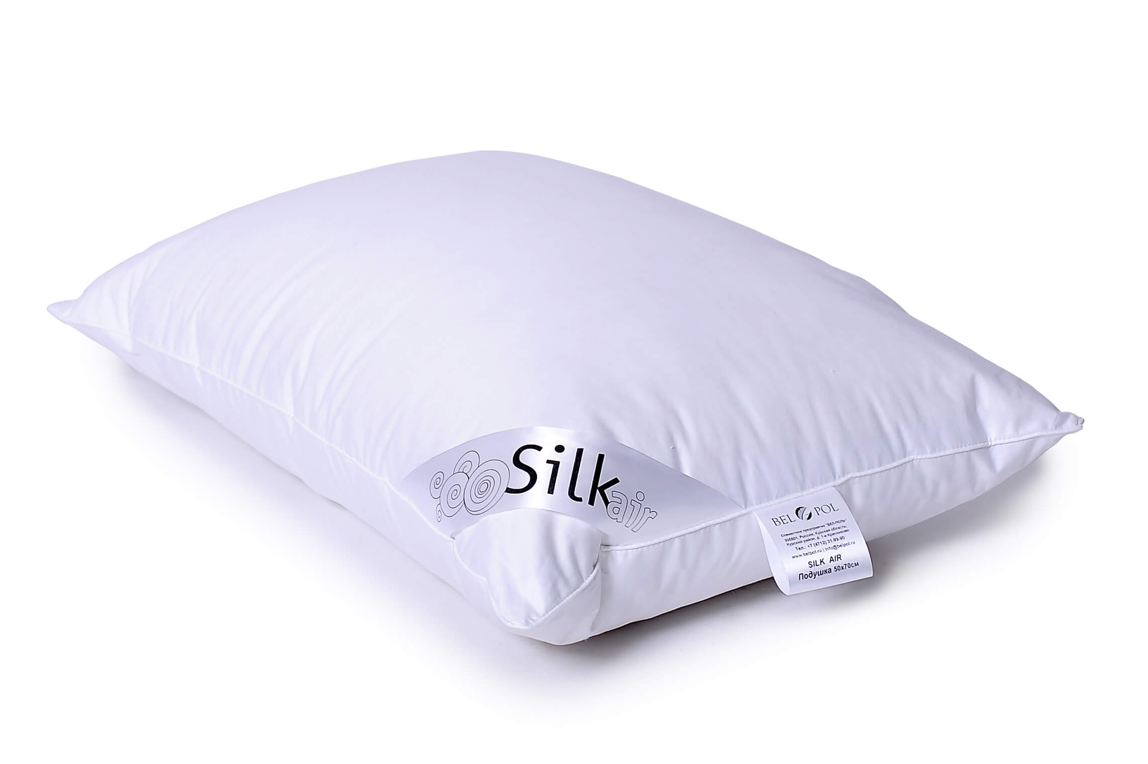 Подушка SILK AIR шелк/сатин